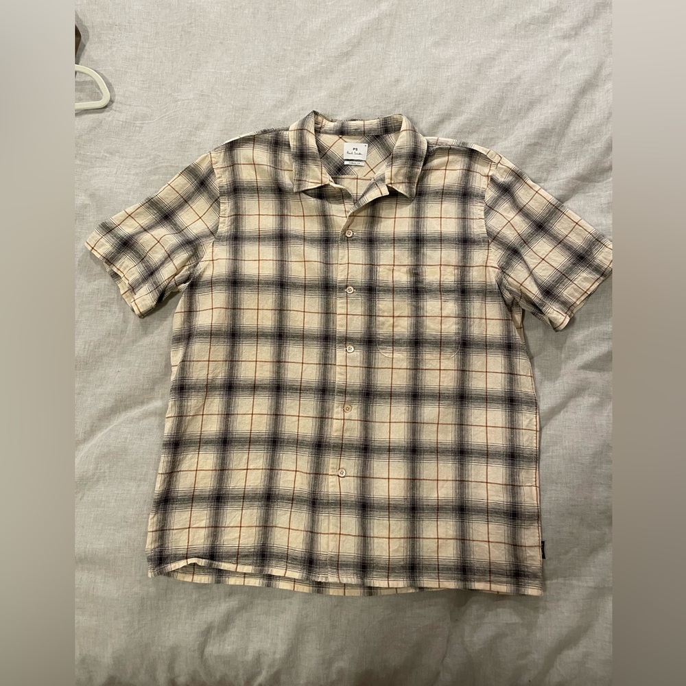Cotton linen short sleeve PS Paul Smith